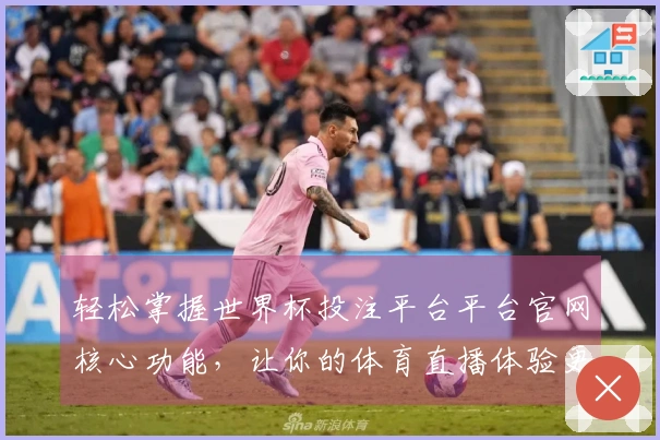 轻松掌握世界杯投注平台平台官网核心功能，让你的体育直播体验更精彩